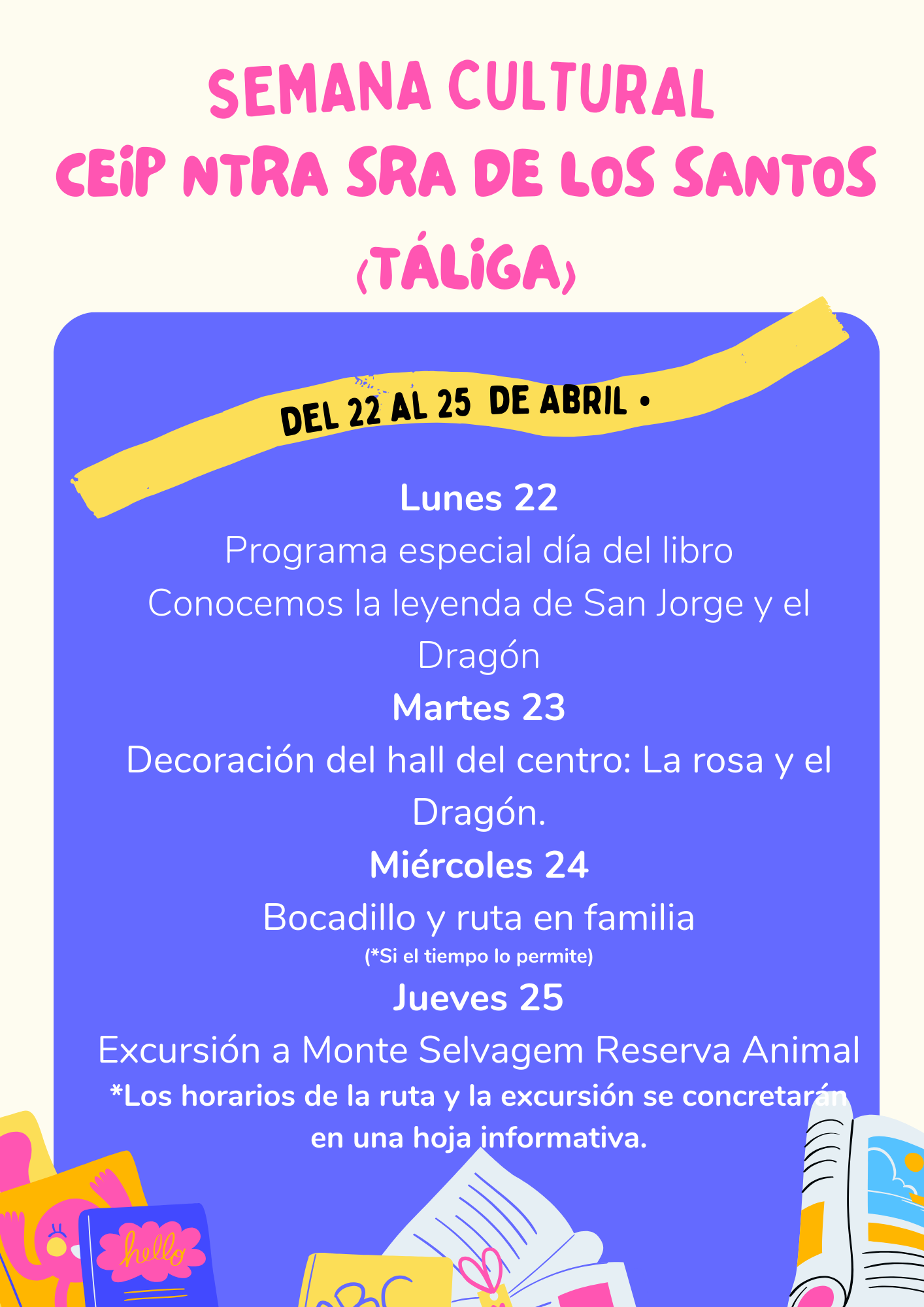 semana cultural cole táliga